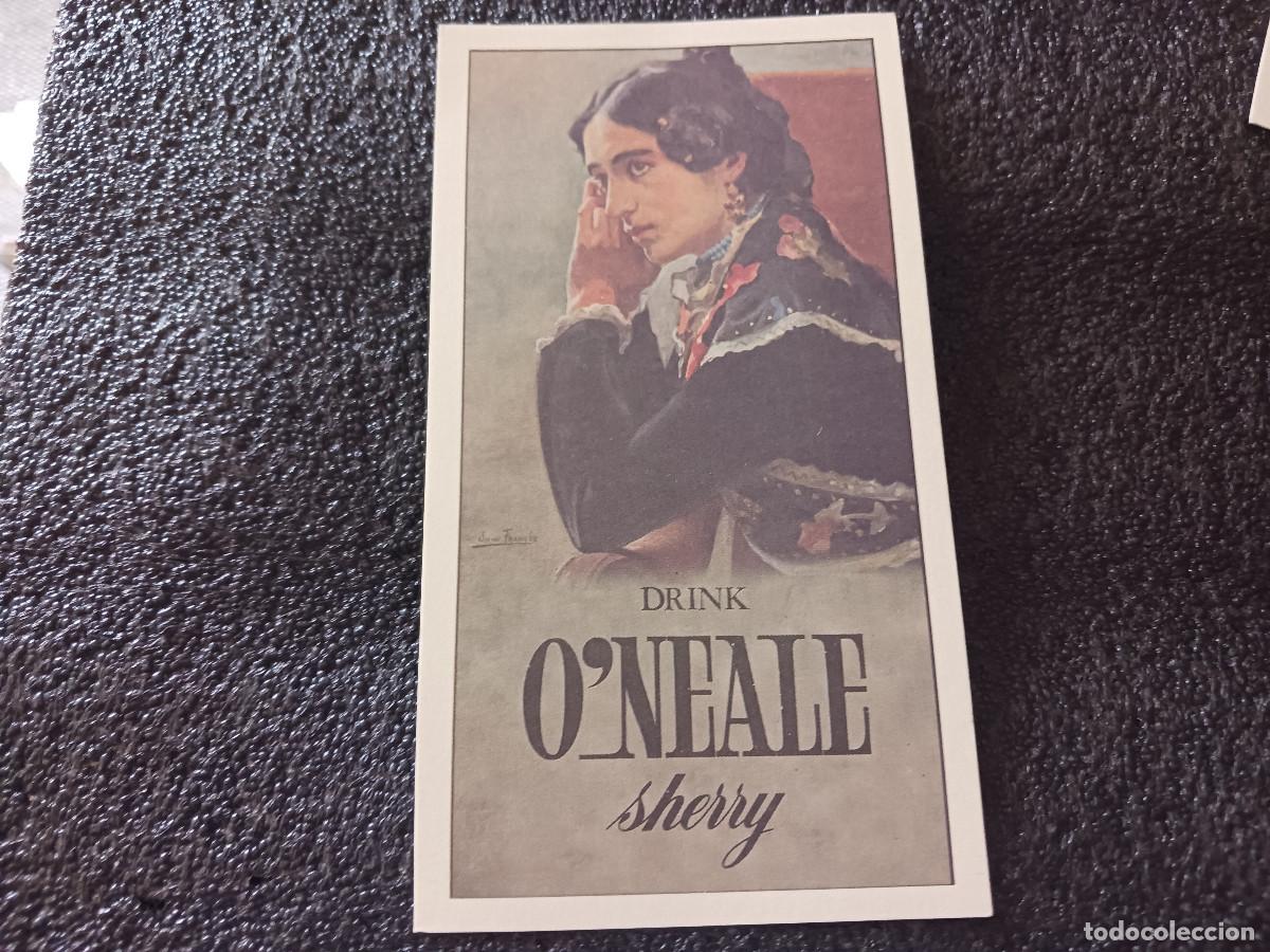 Postales: postal facsimil de sevilla antigua, carteles tipicos, drink o`neale sherry, 1901, colec. P.C.P.