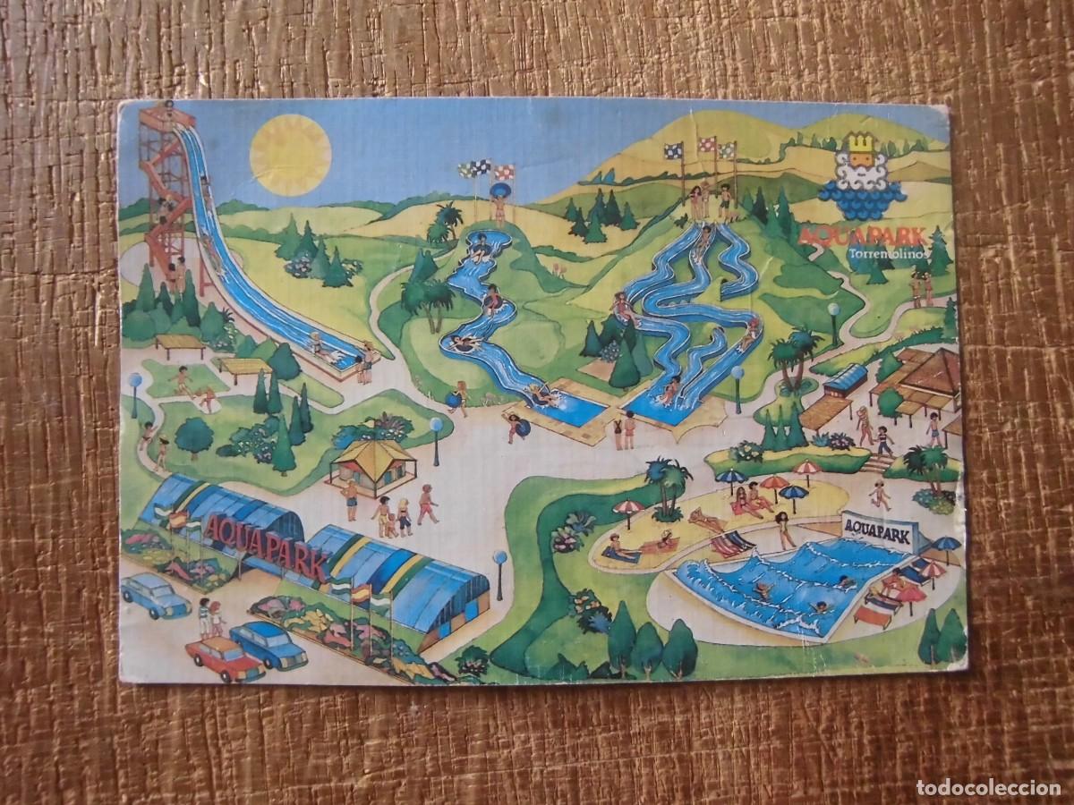 Postales: POSTAL AQUAPARK TORREMOLINOS M&Aacute;LAGA