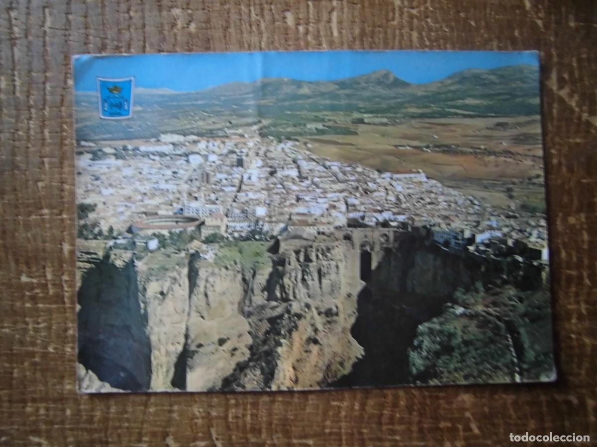 Postales: POSTAL RONDA M&Aacute;LAGA VISTA PARCIAL Y TAJO