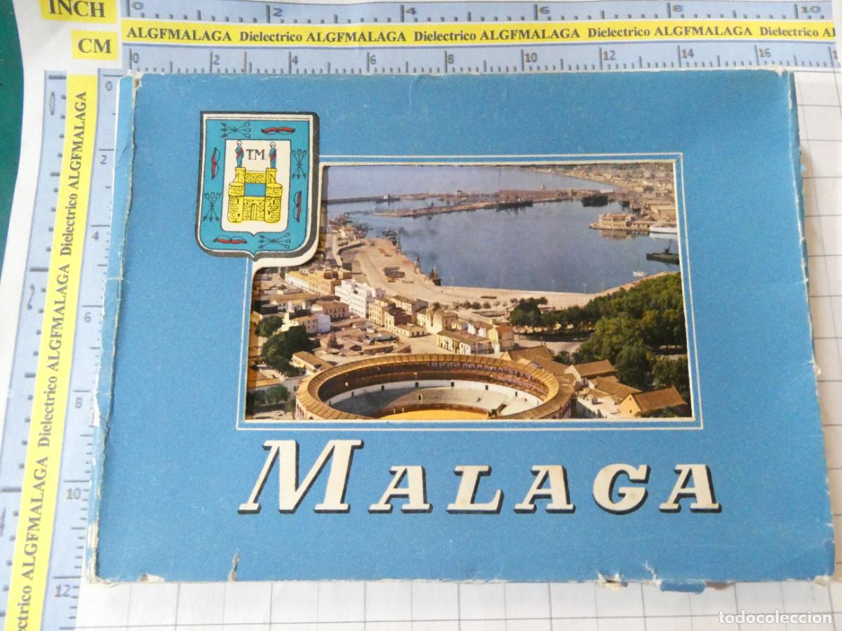 Postales: ACORDE&Oacute;N LIBRO DE 9 POSTALES DE M&Aacute;LAGA A&Ntilde;O 1959. SERIE N&ordm; 1 FISA DOM&Iacute;NGUEZ. A391