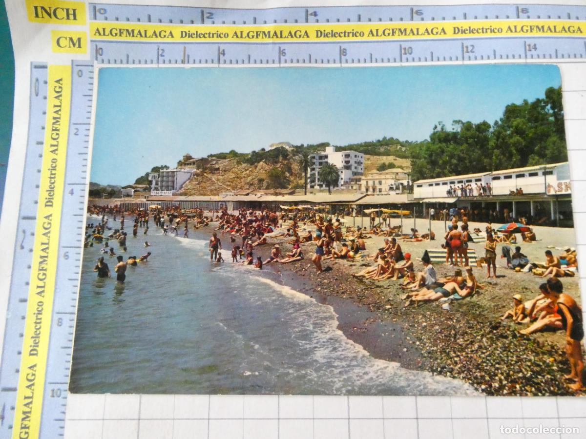 Postales: POSTAL DE M&Aacute;LAGA. A&Ntilde;O 1964. BA&Ntilde;OS DEL CARMEN BA&Ntilde;ISTAS TURISTAS 8170 CAMPA&Ntilde;A. 2509