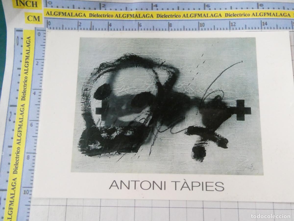 Postales: POSTAL DE M&Aacute;LAGA. A&Ntilde;O 1997. MARBELLA MUSEO DEL GRABADO ESPA&Ntilde;OL CONTEMPORANEO. ANTONI TAPIES. 2512