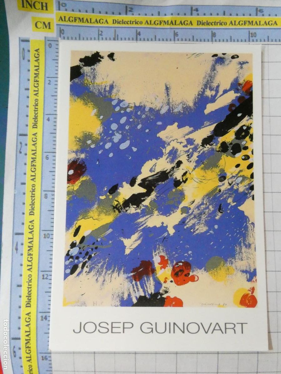 Postales: POSTAL DE M&Aacute;LAGA. A&Ntilde;O 1997. MARBELLA MUSEO DEL GRABADO ESPA&Ntilde;OL CONTEMPORANEO. JOSEP GUINOVART. 2514