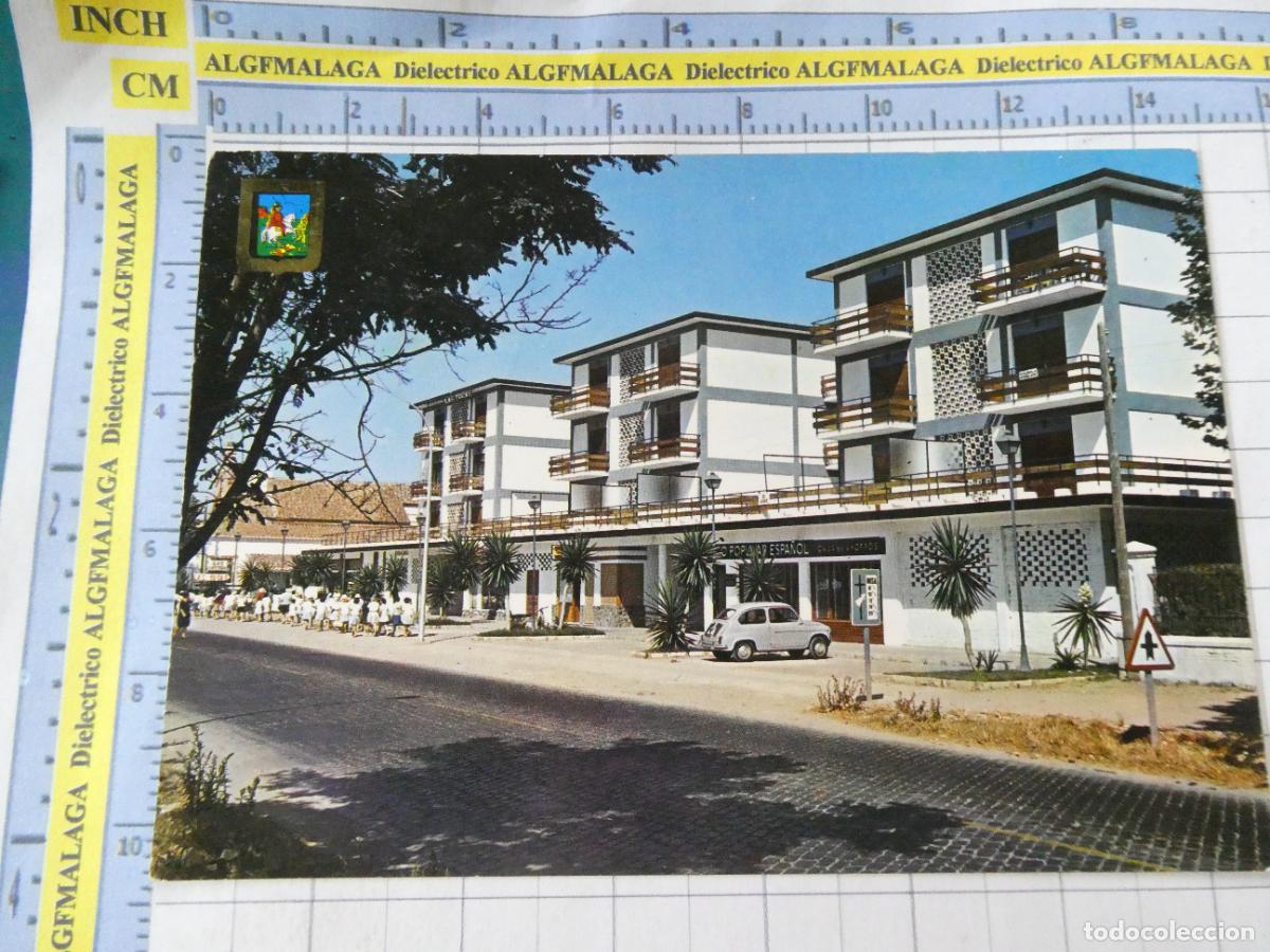 Postales: POSTAL DE M&Aacute;LAGA. A&Ntilde;O 1967. TORRE DEL MAR LAS YUCAS SEAT 600. 9 ESCUDO ORO. 2525