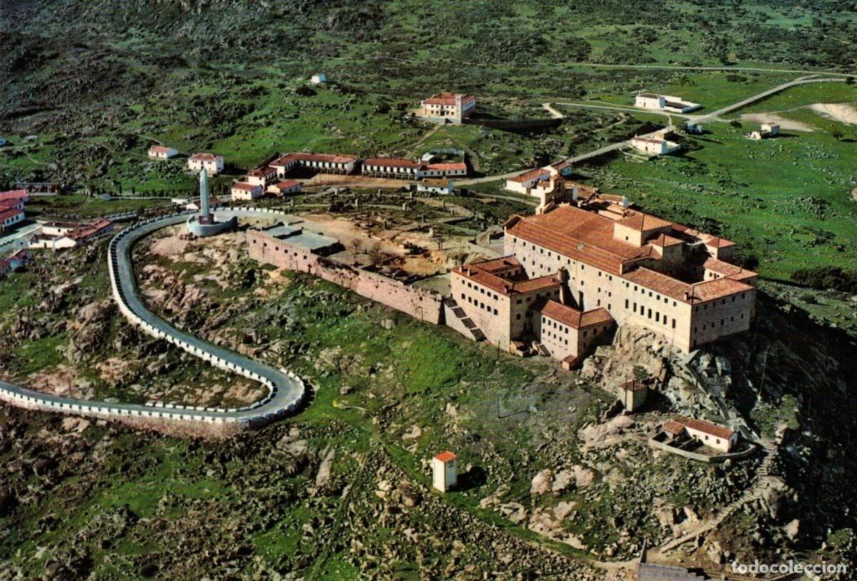 Postales: :::: B303 - POSTAL - SANTUARIO DE LA VIRGEN DE LA CABEZA - VISTA AEREA