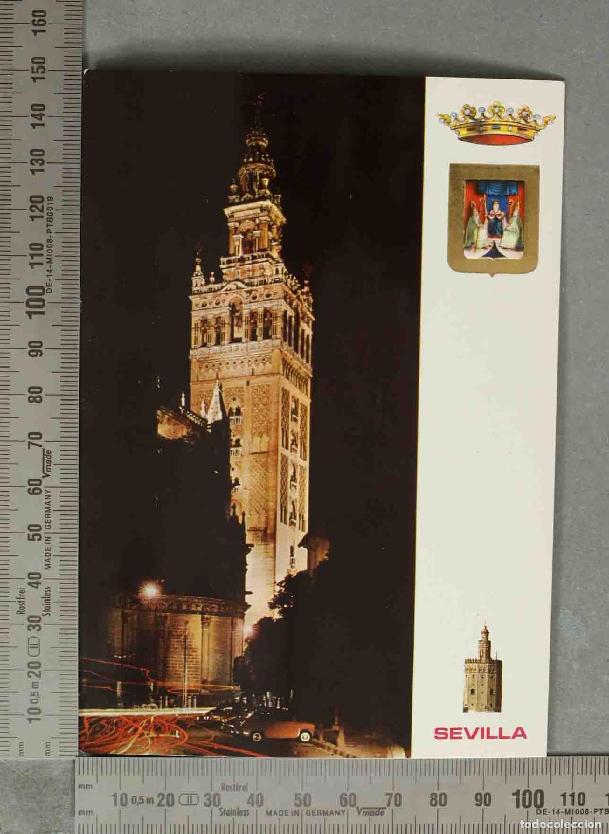 Postales: POSTAL. Sevilla - La Giralda - Torre del Oro