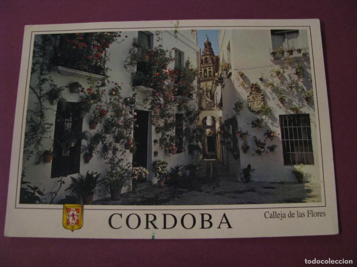 Postales: POSTAL DE CORDOBA. CALLEJA Y PLAZA DE LAS FLORES.