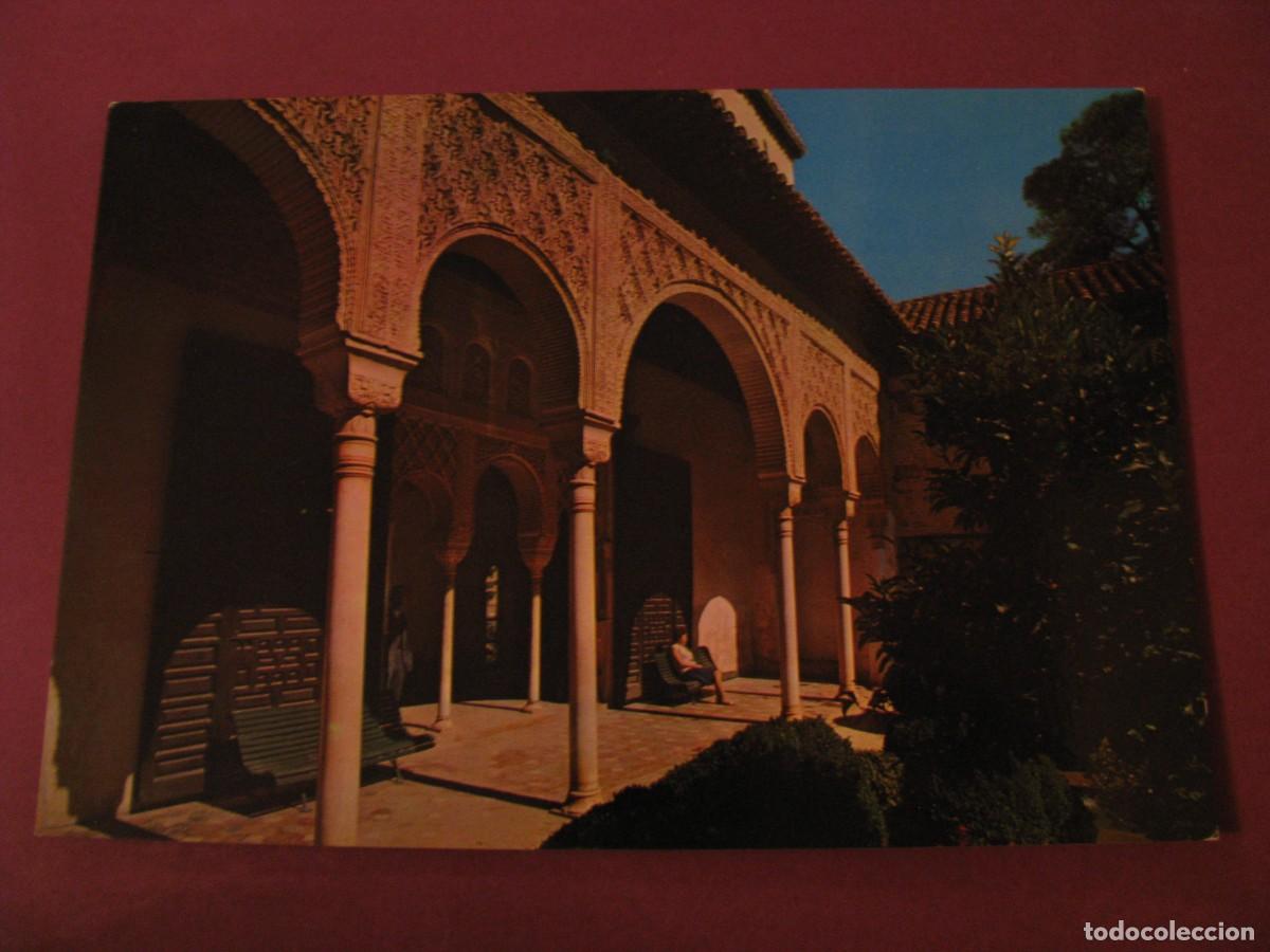 Postales: POSTAL DE GRANADA. GENERALIFE. PORTICO. PATIO DE LA ACEQUIA. ZERKOWITZ