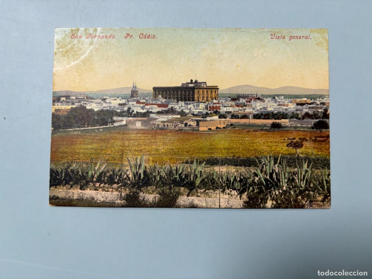 Postales: TARJETA POSTAL. C&Aacute;DIZ. SAN FERNANDO. VISTA GENERAL.