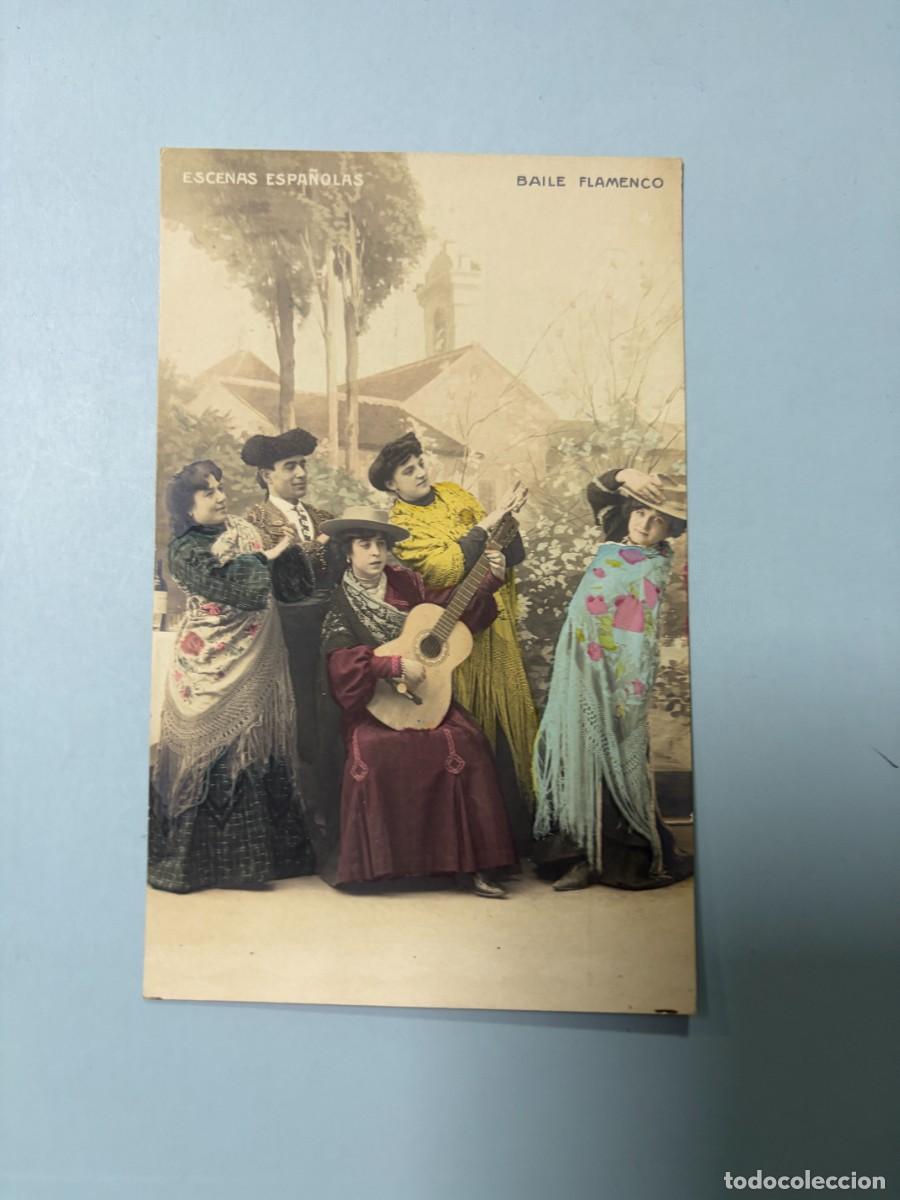 Postales: TARJETA POSTAL. ESCENAS ESPA&Ntilde;OLAS. BAILE FLAMENCO.