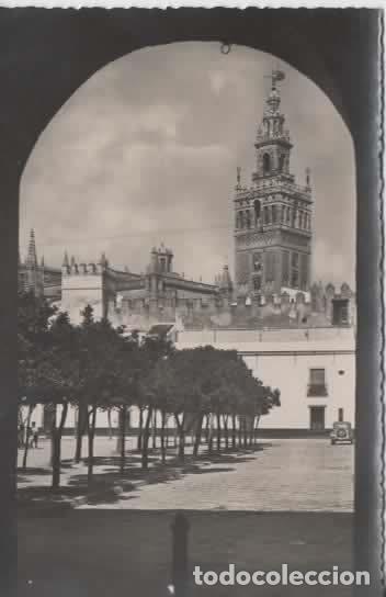 Postales: SEVILLA SIN ESCRIBIR REALES ALCAZARES Y GIRALDA