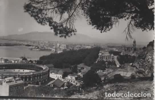 Postales: MALAGA SIN ESCRIBIR VISTA PARCIAL