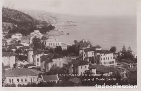 Postales: MALAGA SIN ESCRIBIR EL LIMONAR