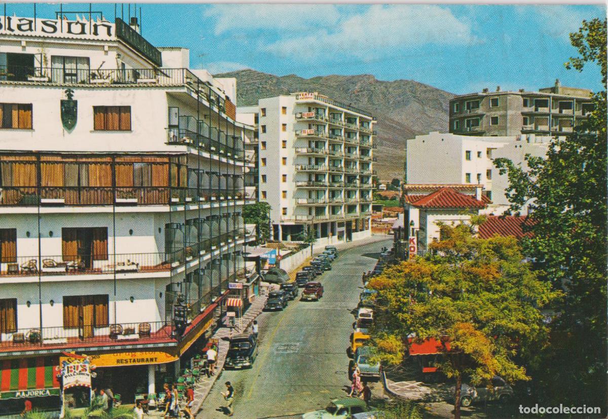 Postales: TORREMOLINOS, AVENIDA DE LOS MANANTIALES - GARCIA GARRABELLA N&ordm;29 - CIRCULADA
