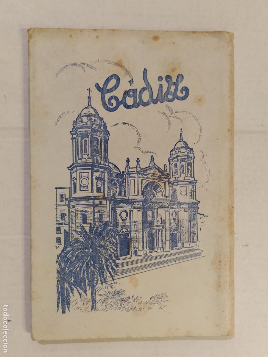 Postales: CADIZ - BLOC DE POSTALES ANTIGUAS - N&ordm; 1 - EDICIONES GARCIA GARRABELLA -VER FOTOS- (116.254)