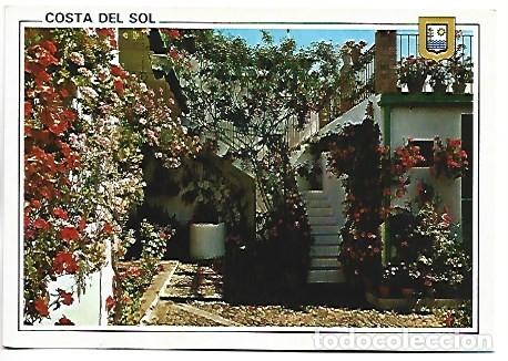 Postales: TIPICO PATIO ANDALUZ.- COSTA DEL SOL