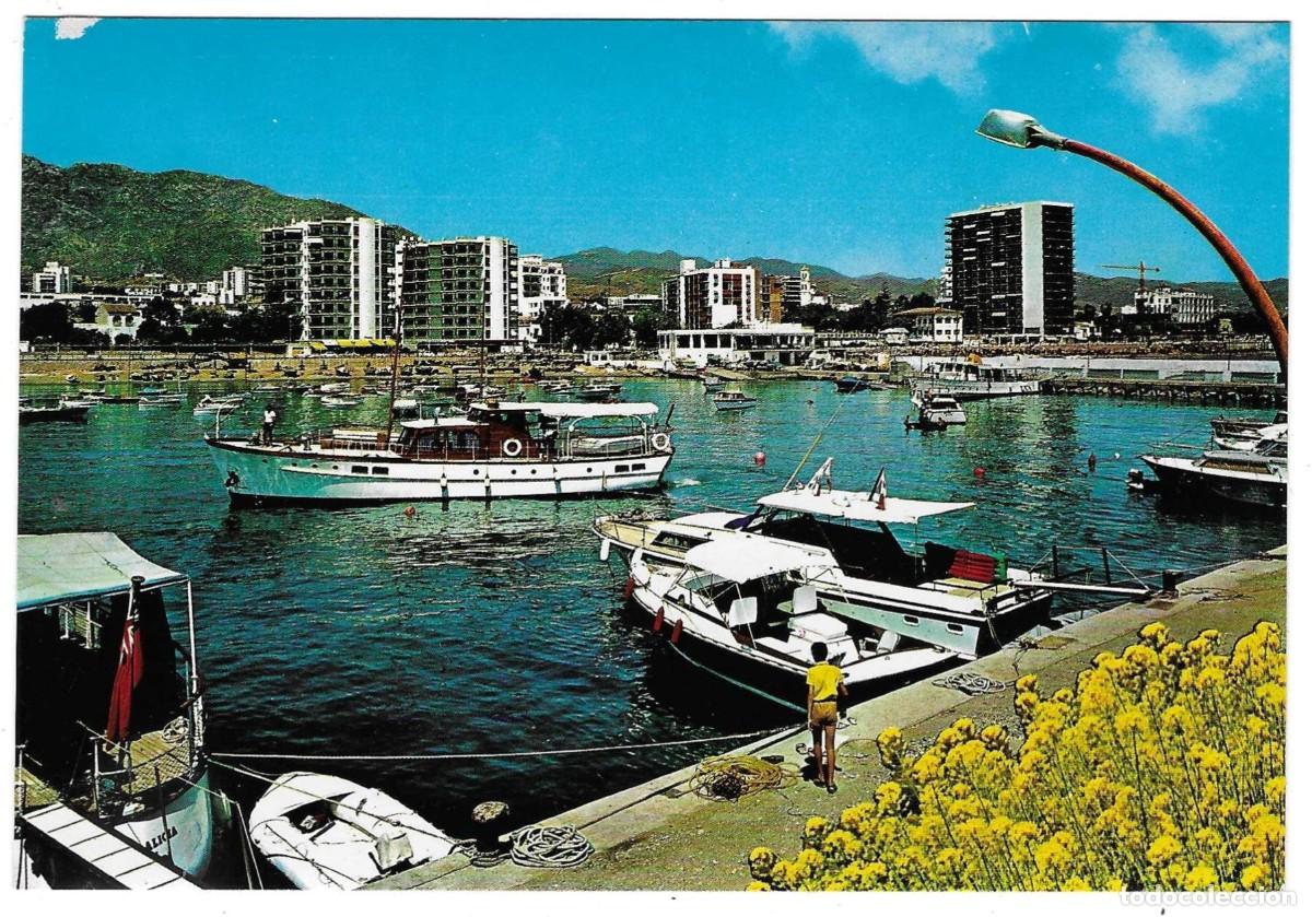 Postales: Postal Costa del Sol. Marbella. Puerto Deportivo y vista parcial. ref. 7-malaga5