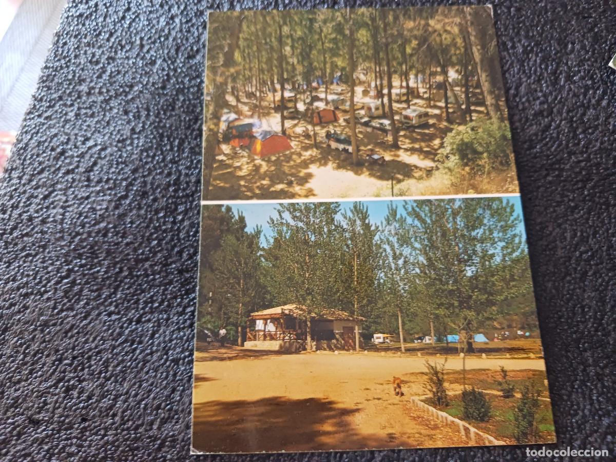 Postales: sierra de cazorla, camping chopera de coto rios, y camping fte. la pascuala