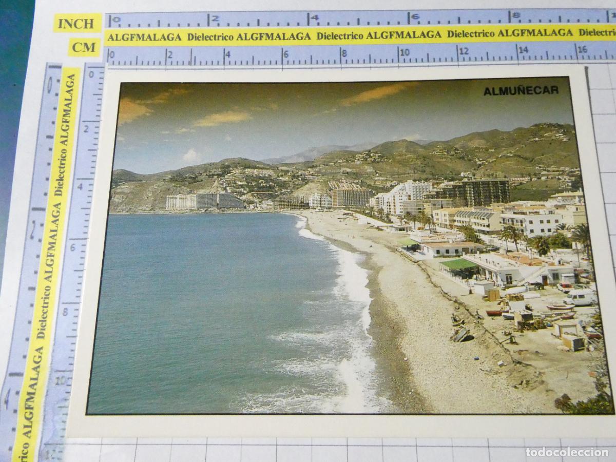 Postales: POSTAL DE GRANADA. ALMU&Ntilde;ECAR. PLAYA SAN CRISTOBAL 32 ARTE. 706