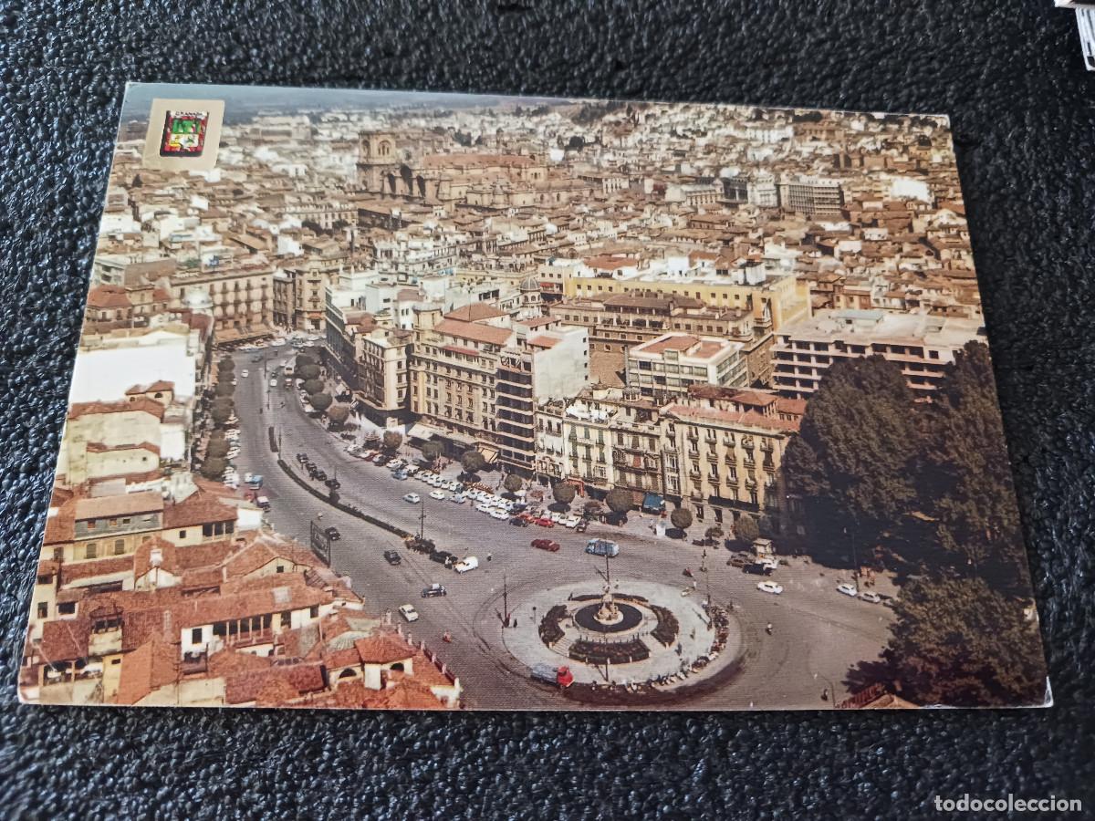 Postales: 11 granada, panoramica de la ciudad, ed. garrabella, circulada 1973