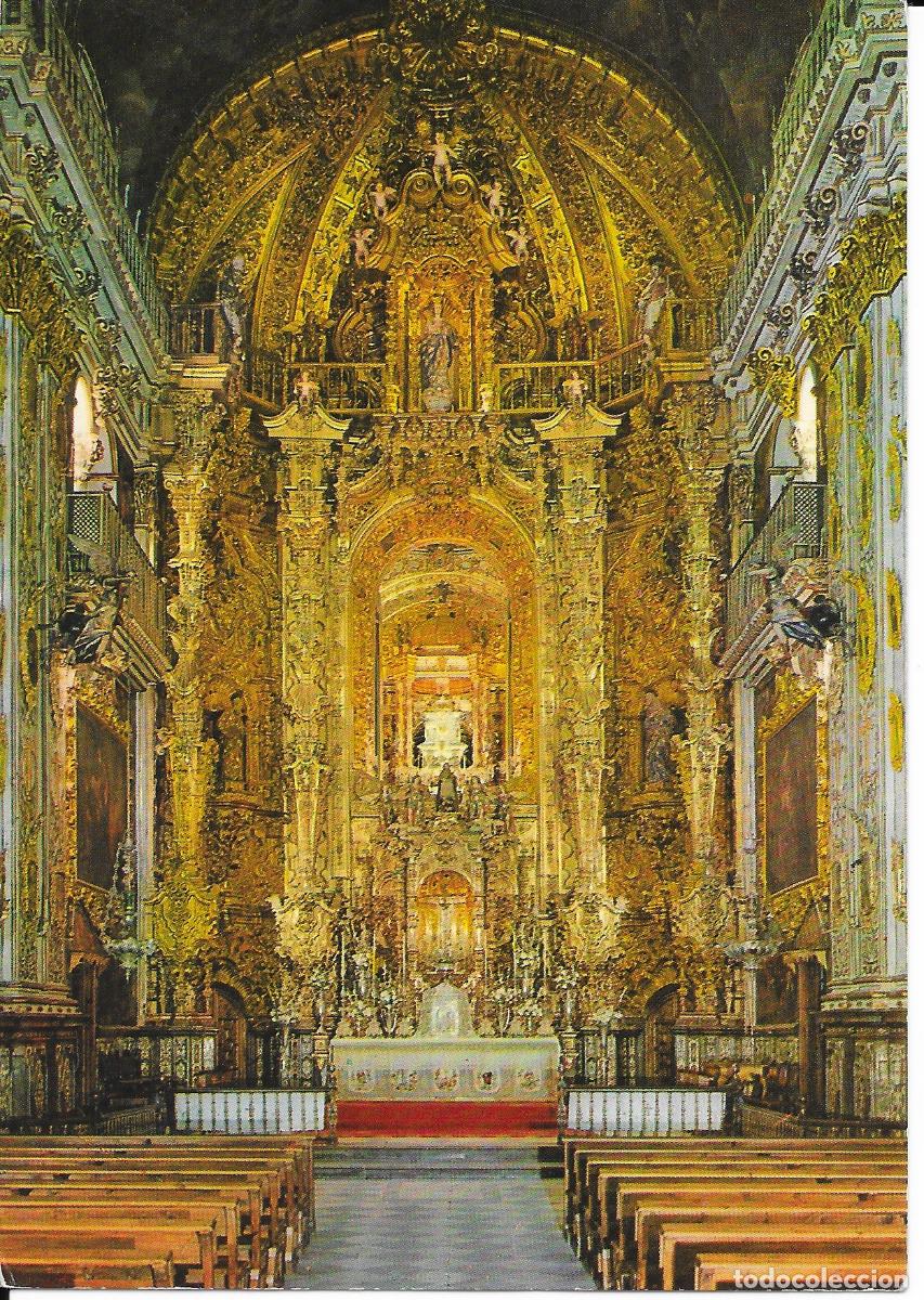 Postales: [POSTAL] Altar Mayor. Bas&iacute;lica San Juan de Dios. Granada (sin circular)