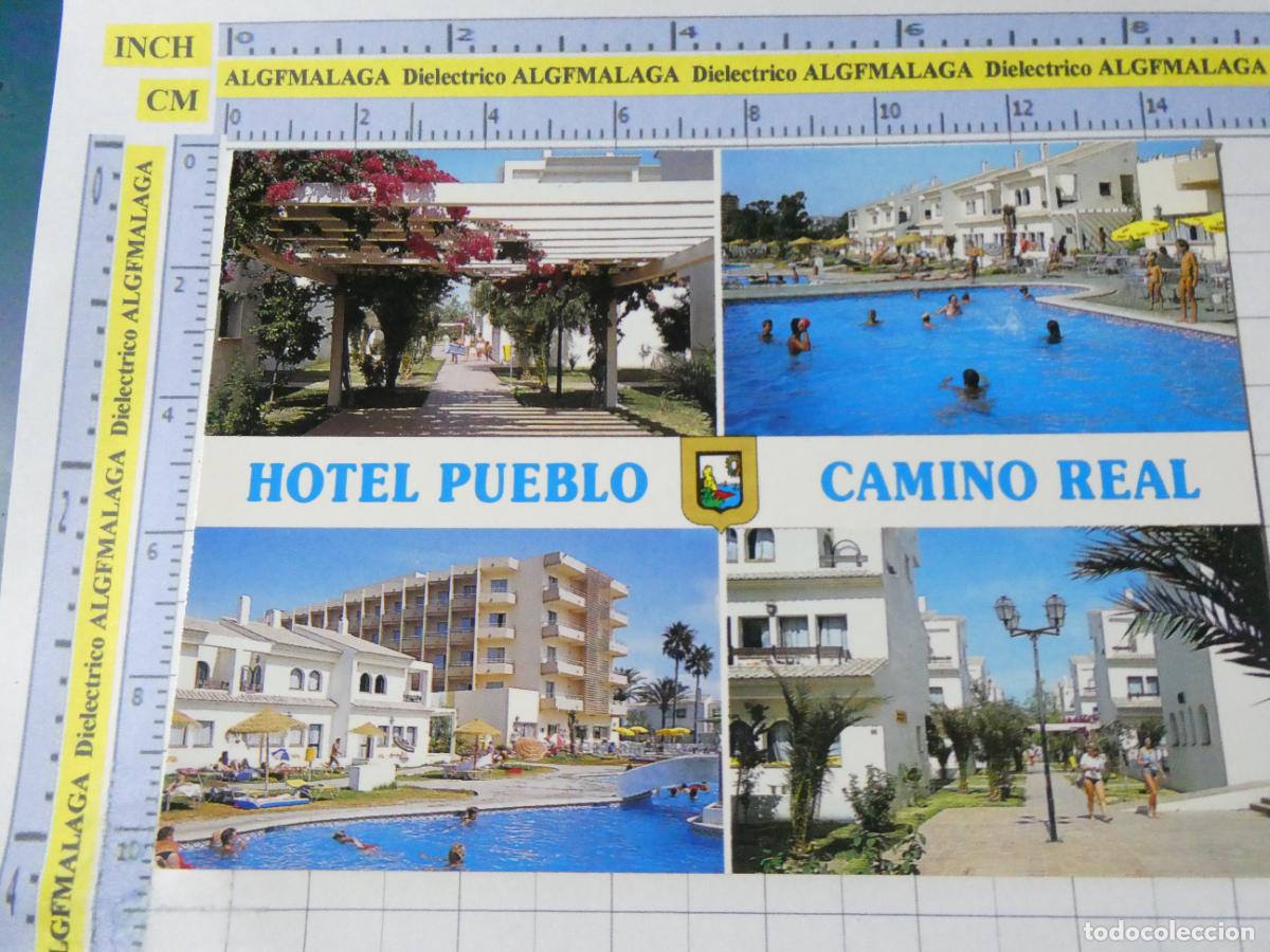 Postales: POSTAL DE M&Aacute;LAGA.A&Ntilde;O 1989. TORREMOLINOS HOTEL PUEBLO CAMINO REAL . 2327