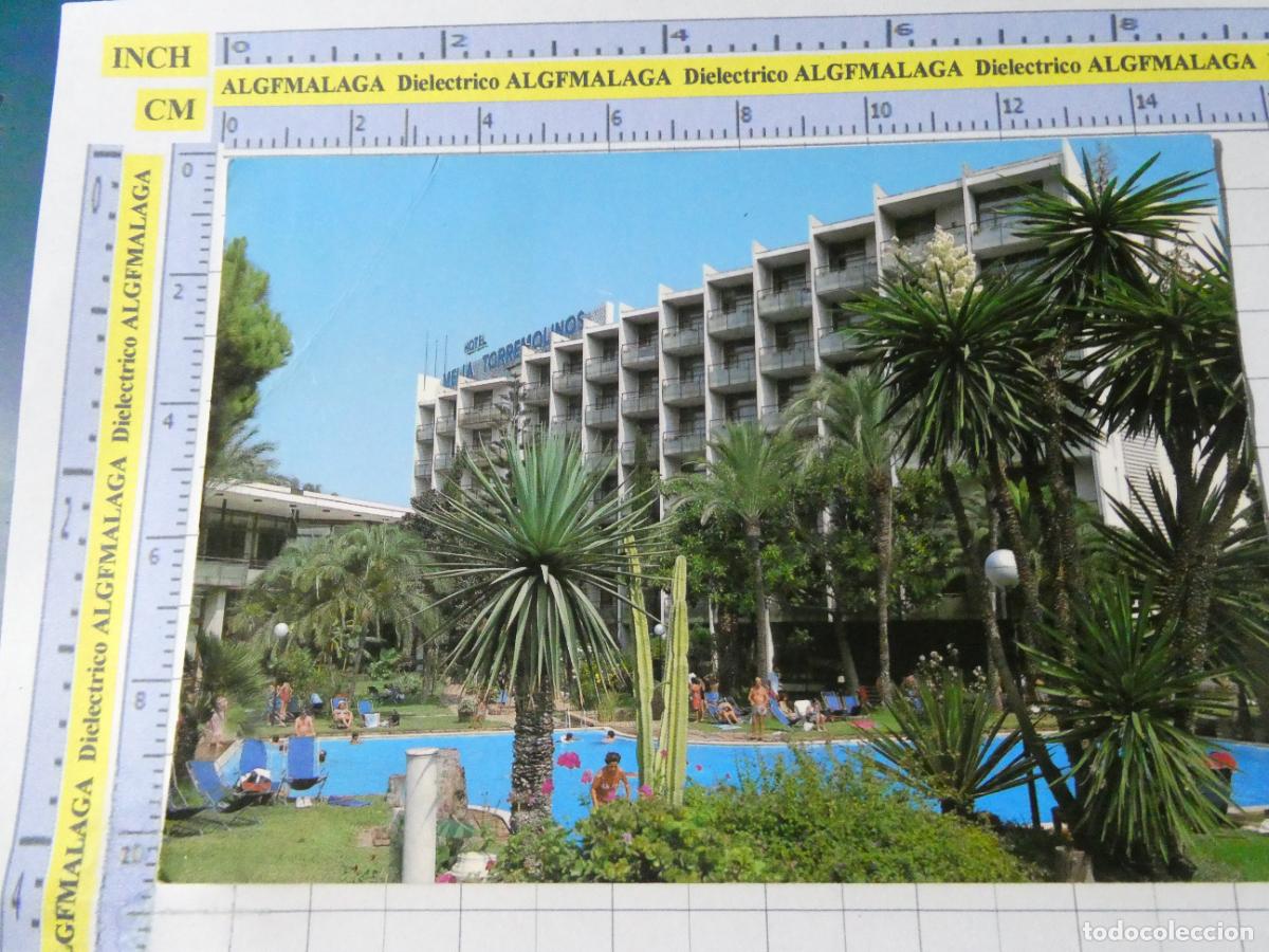 Postales: POSTAL DE M&Aacute;LAGA.A&Ntilde;O 1983. TORREMOLINOS HOTEL MELI&Aacute;. CORCOLES . 2328