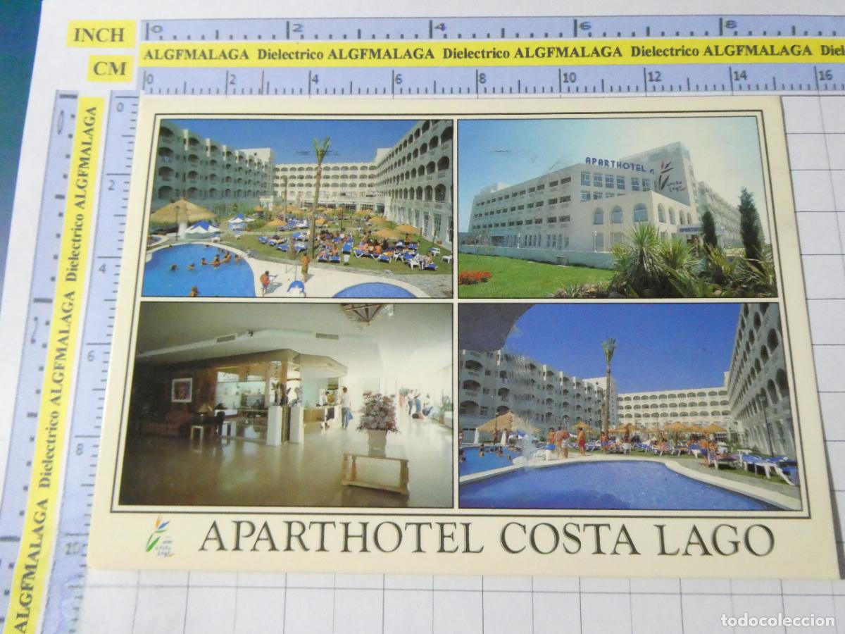 Postales: POSTAL DE M&Aacute;LAGA. A&Ntilde;O 1990. TORREMOLINOS. APARTHOTEL COSTA LAGO. CS 2005 STUDIO. 2338