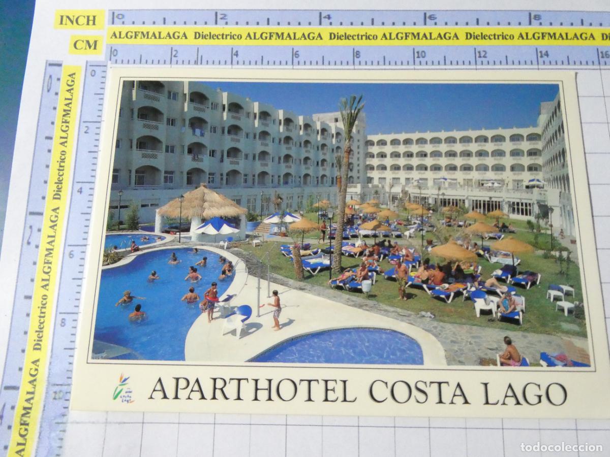 Postales: POSTAL DE M&Aacute;LAGA. A&Ntilde;O 1990. TORREMOLINOS. APARTHOTEL COSTA LAGO. CS 2006 STUDIO. 2339