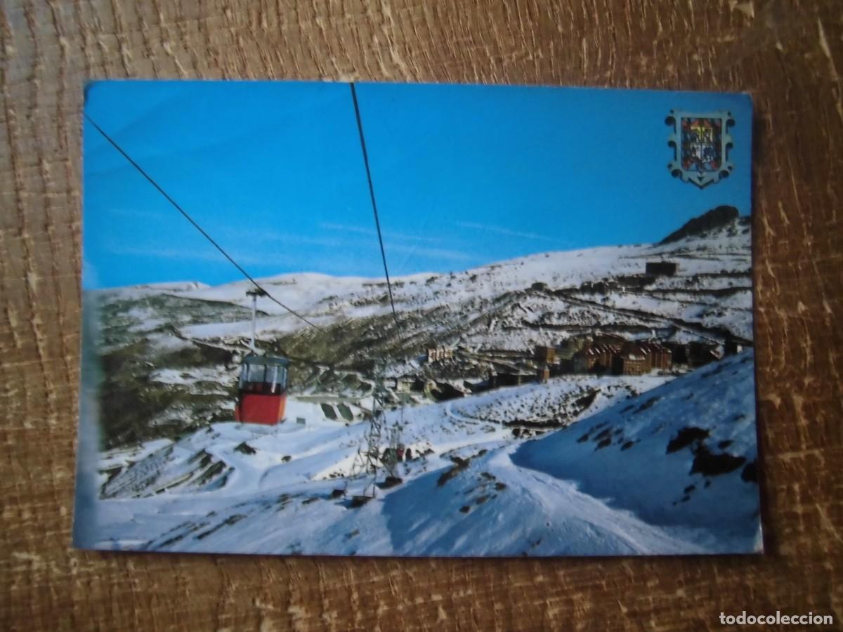Postales: POSTAL GRANADA SIERRA NEVADA TELECABINA Y PANOR&Aacute;MICA GENERAL ZERKOWITZ