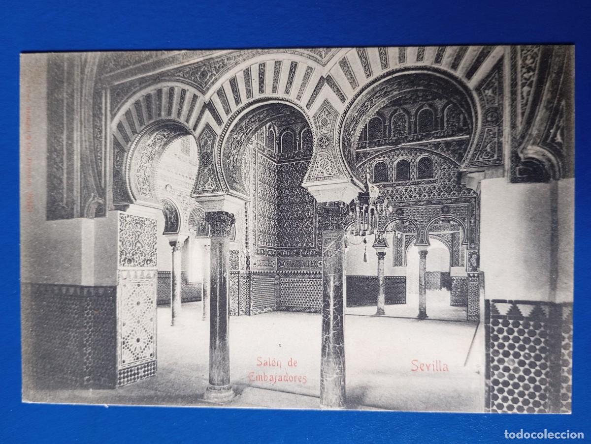 Postales: Postal antigua Sevilla Sala de Embajadores Stengel