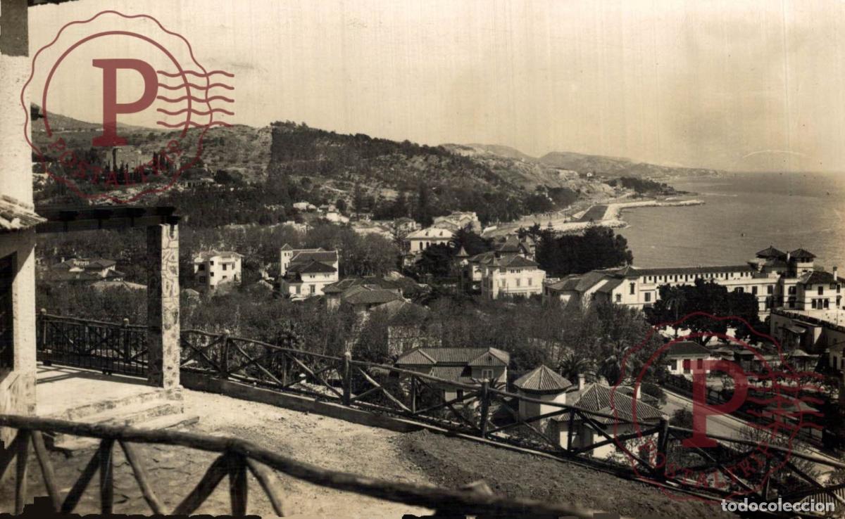 Postcards: MALAGA. LA CALETA DESDE EL PALOMAR.