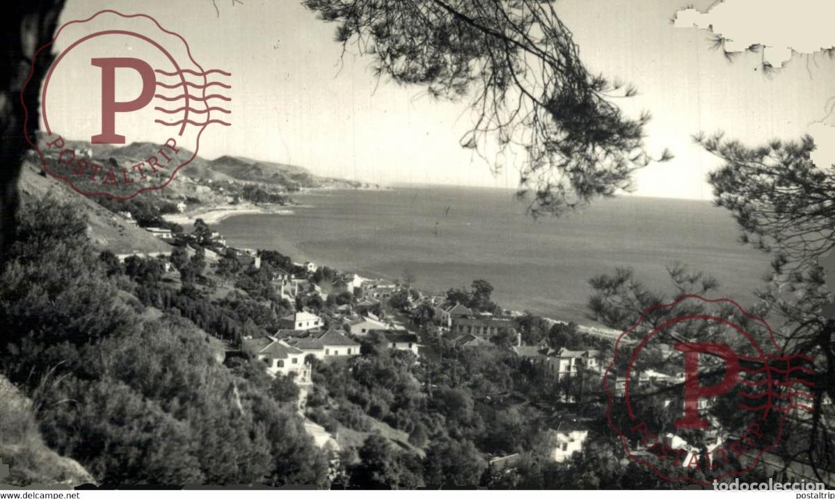 Postcards: MALAGA VISTA PARCIAL DE LA CALETA ANDALUCIA MALAGA ESPA&Ntilde;A ESPAGNE