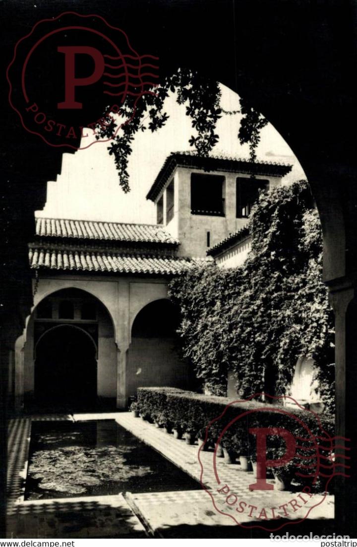 Postcards: MALAGA ALCAZABA ESTANQUE DEL PALACIO MORO ANDALUCIA MALAGA ESPA&Ntilde;A ESPAGNE