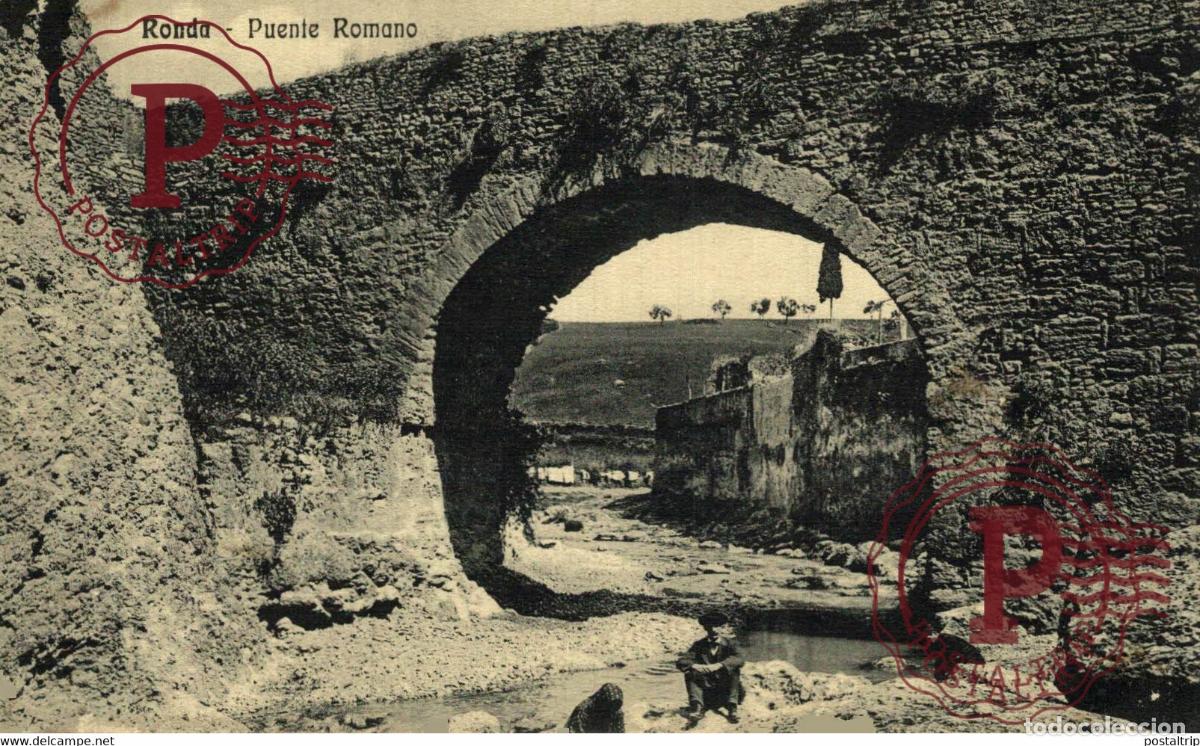 Cartes Postales: M&Aacute;LAGA. RONDA. PUENTE ROMANO