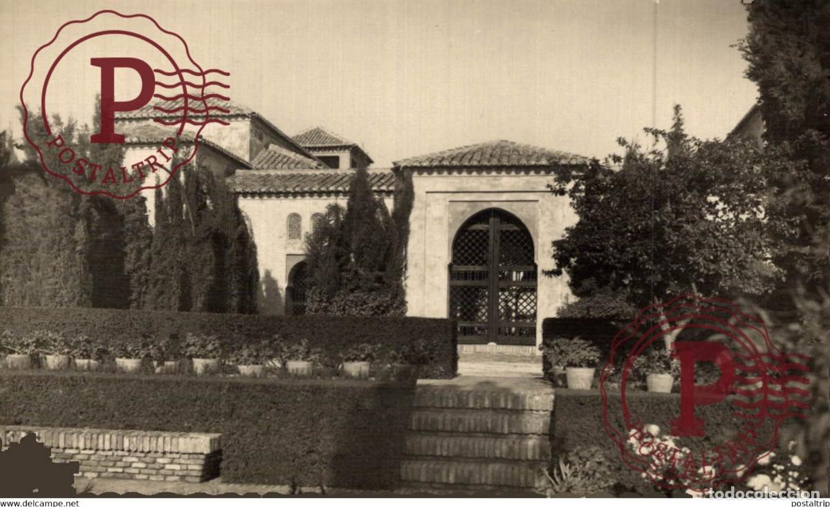 Cartes Postales: MALAGA. ALCAZABA. PATIO DE LOS SURTIDORES.