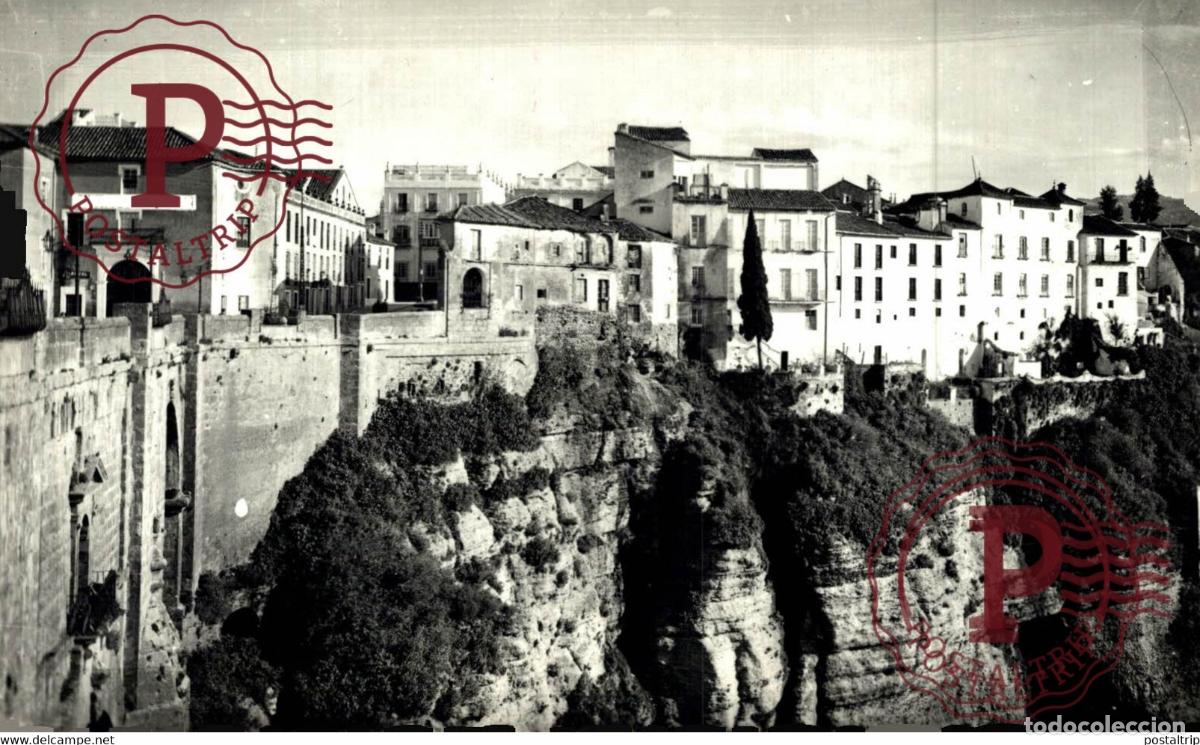 Cartes Postales: MALAGA. RONDA. LADERAS DEL TAJO.