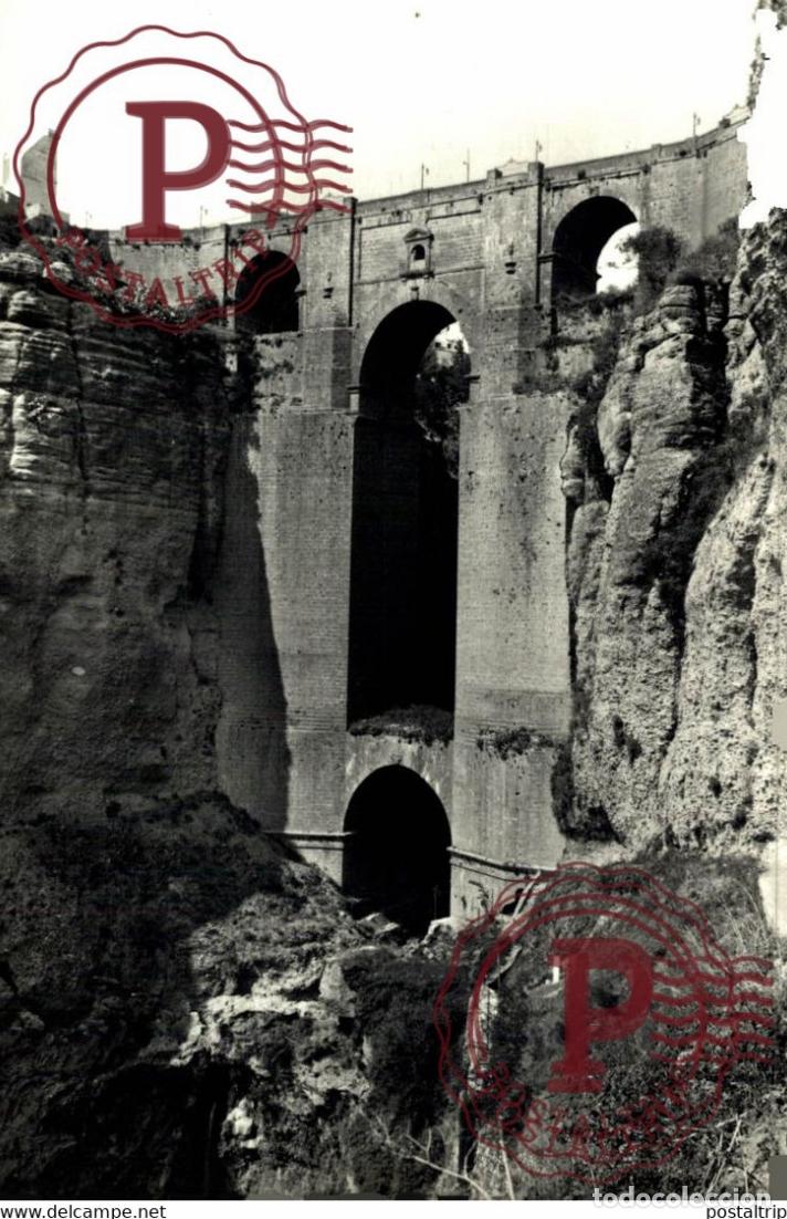 Cartes Postales: MALAGA. RONDA. PUENTE NUEVO.