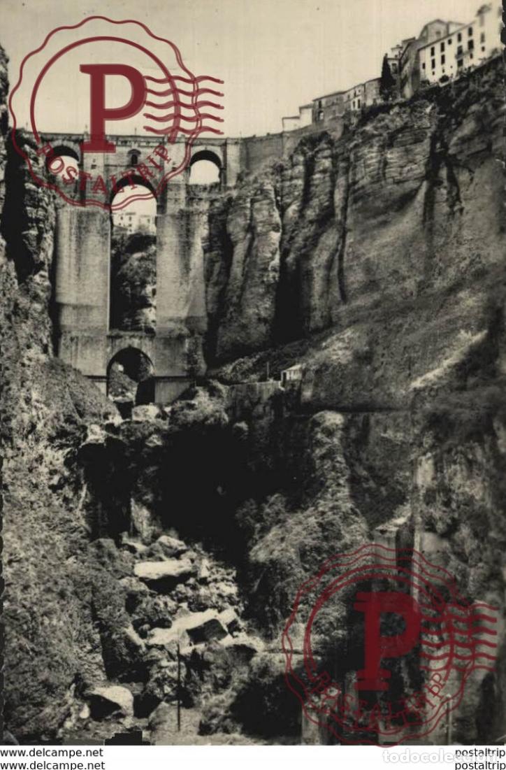 Postales: M&aacute;laga - Ronda, Puente Nuevo. Andalucia Espa&ntilde;a