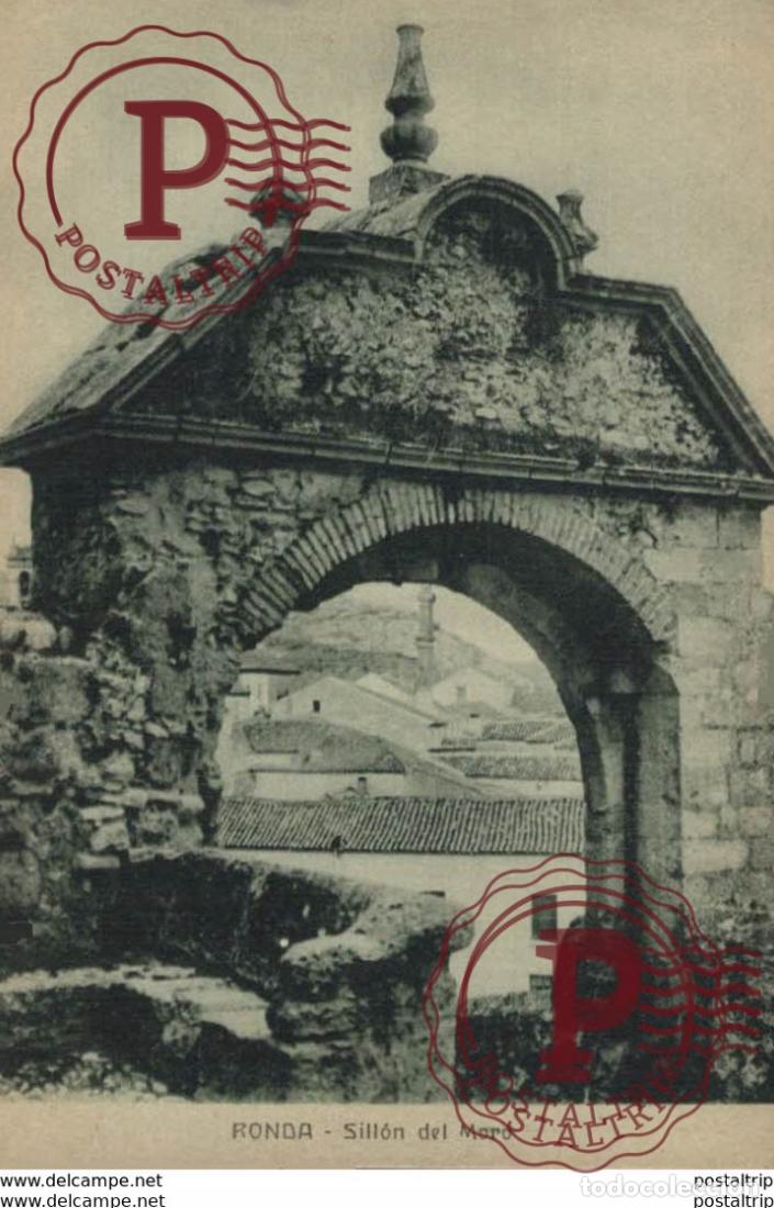 Postales: M&aacute;laga - Ronda, Sill&oacute;n del Rey Moro. Andalucia Espa&ntilde;a