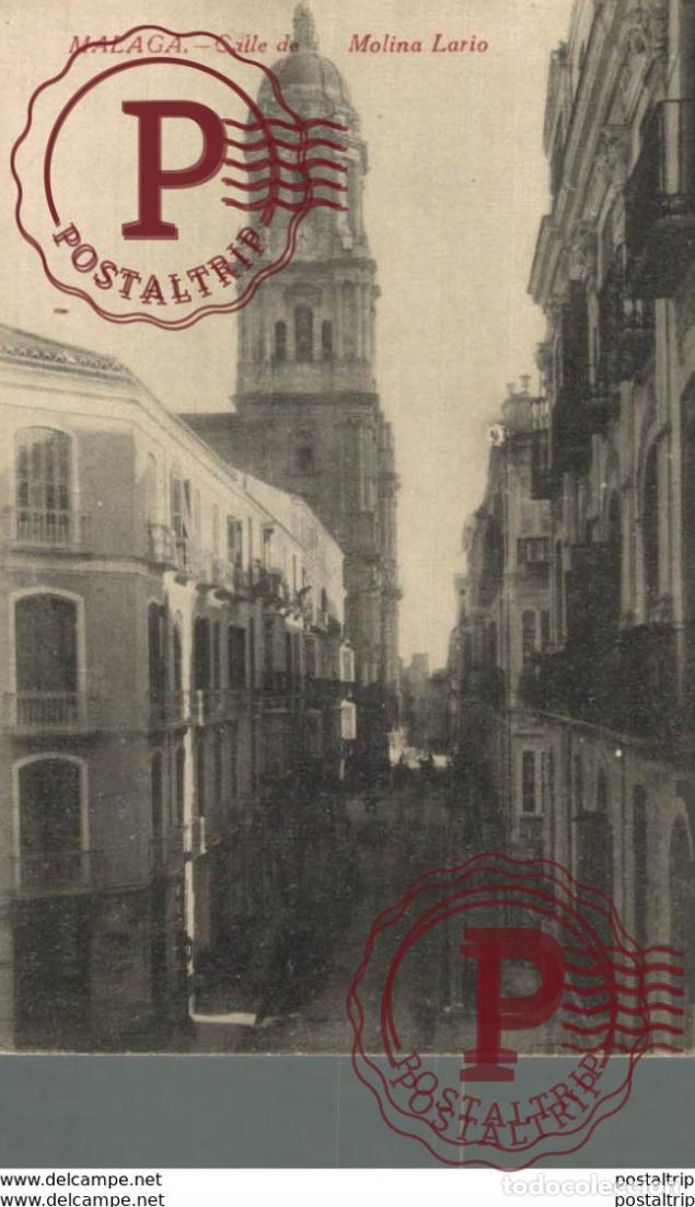 Postales: M&aacute;laga - Calle de Molina Lario. Andalucia Espa&ntilde;a