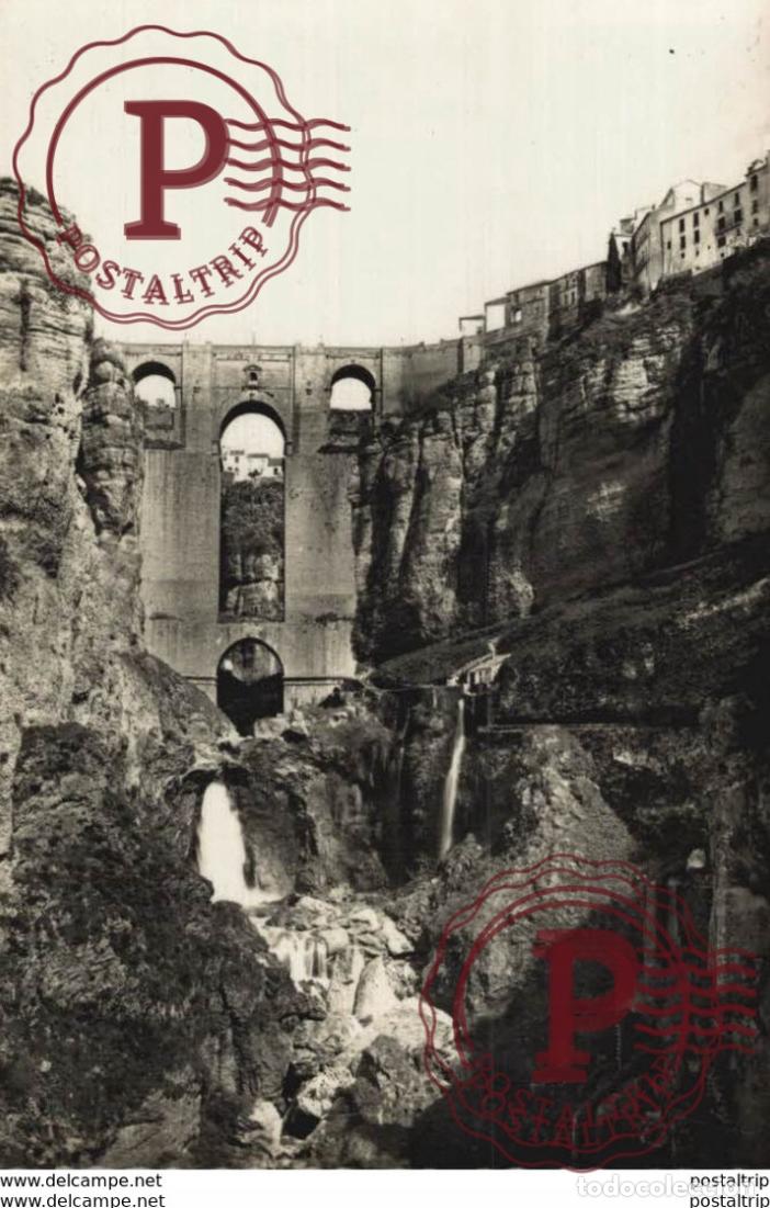 Postales: M&aacute;laga - Puente Nuevo del Tajo. Andalucia Espa&ntilde;a