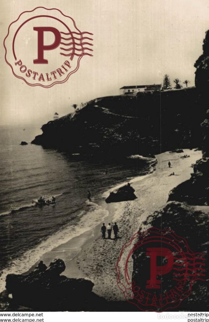 Postkarten: M&aacute;laga - Torremolinos, Playa. Andalucia Espa&ntilde;a