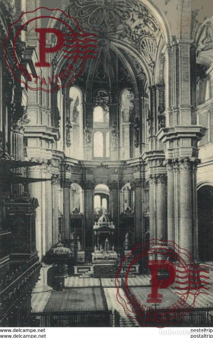 Postkarten: M&aacute;laga - Catedral, Altar Mayor. Andalucia Espa&ntilde;a