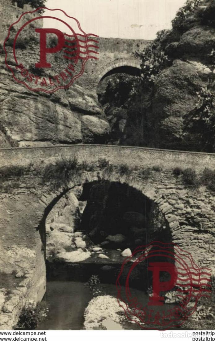 Postkarten: M&aacute;laga - Puentes Arabe y Romano. Andalucia Espa&ntilde;a