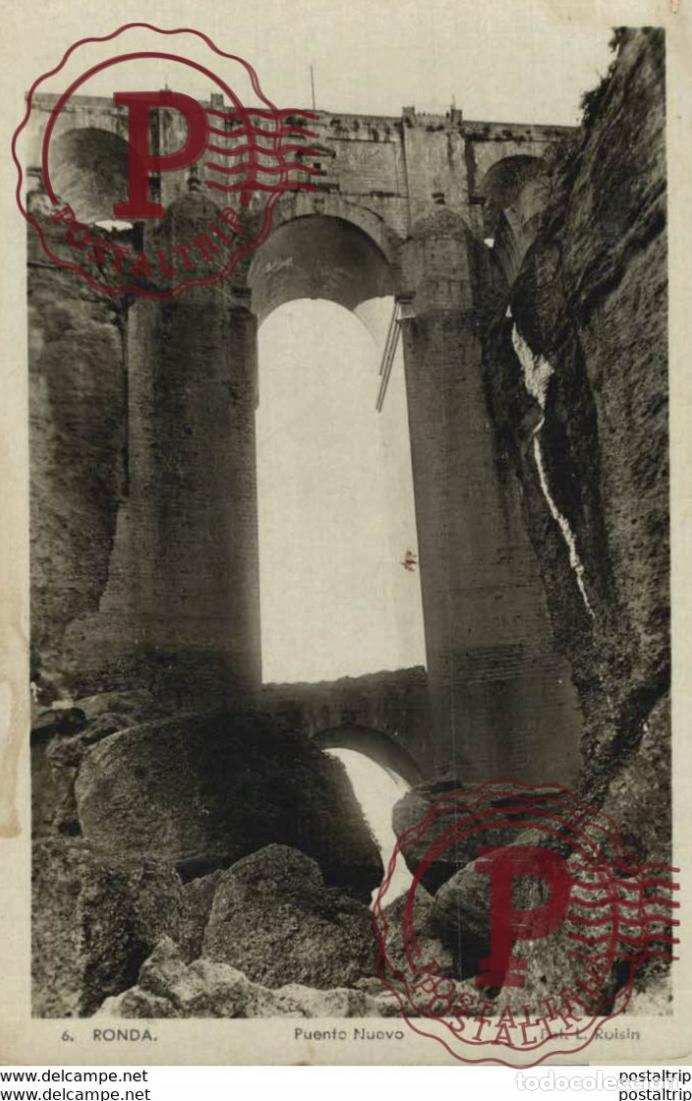 Postales: M&aacute;laga - Ronda, Puente Nuevo. Andalucia Espa&ntilde;a