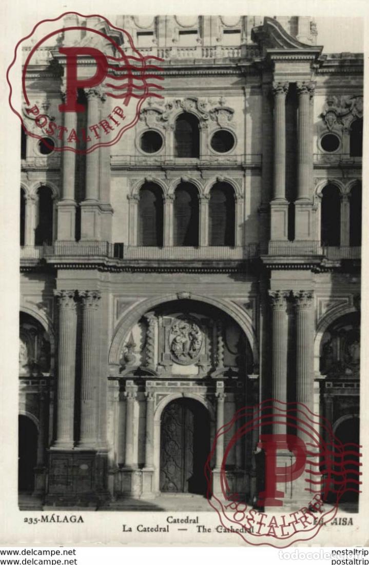 Postales: M&aacute;laga - La Catedral. Andalucia Espa&ntilde;a