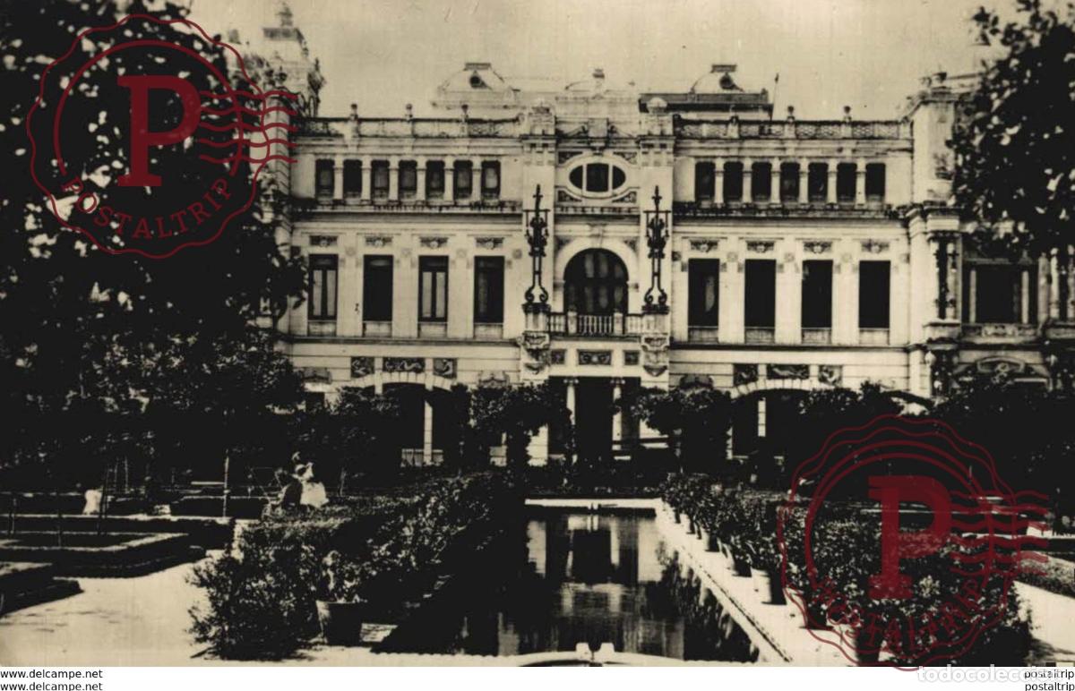 Postales: M&aacute;laga - Palacio Municipal. Andalucia Espa&ntilde;a