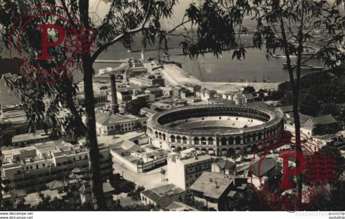 Postales: M&aacute;laga - Vista parcial desde Gibralfaro. Andalucia Espa&ntilde;a