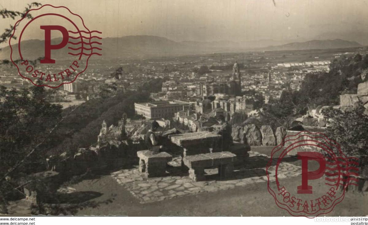 Postales: M&aacute;laga - Vista General. Andalucia Espa&ntilde;a